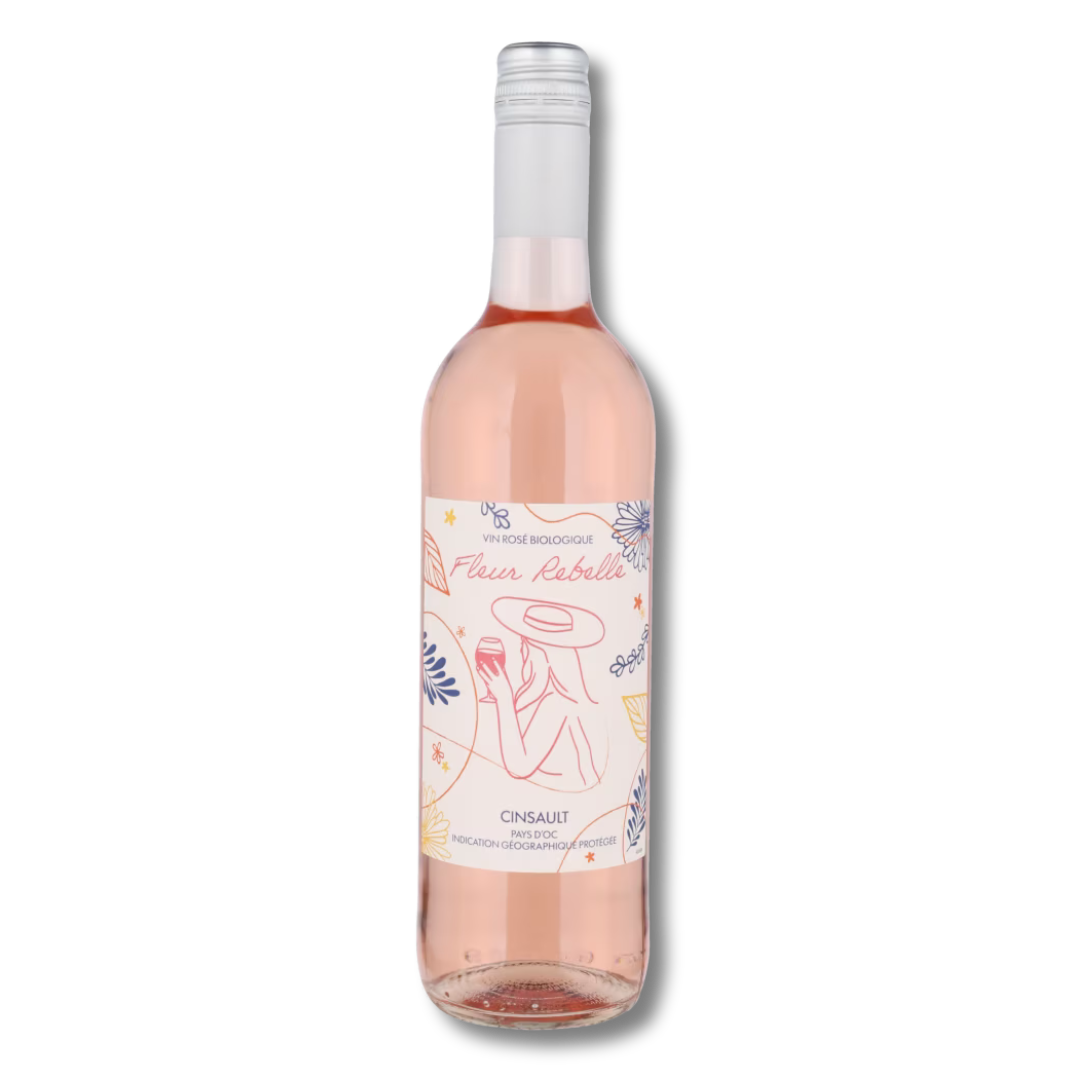 Fleur Rebelle Rosé ØKO IGP Pays d'Oc 2025