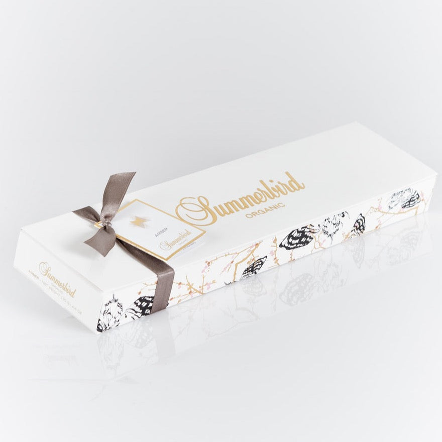 Summerbird Amber Sommerfugl - 10 stk i gaveæske