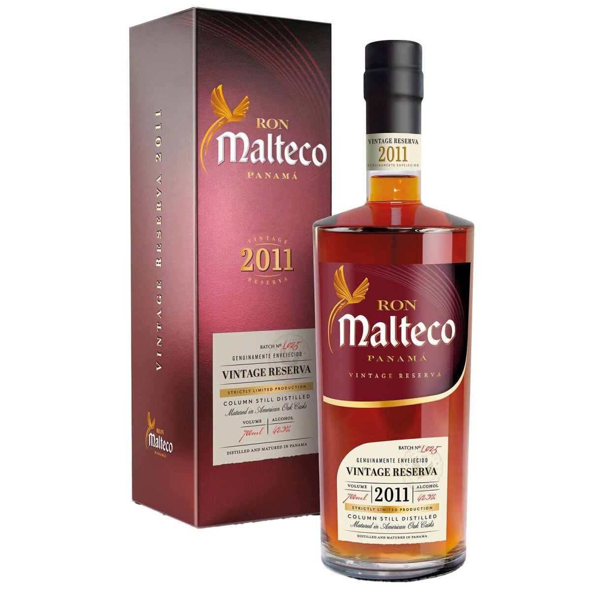 Malteco Vintage Reserva 2011 Vintage Rum