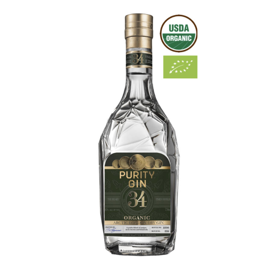 Purity Nordic Dry Gin - Organic Gin