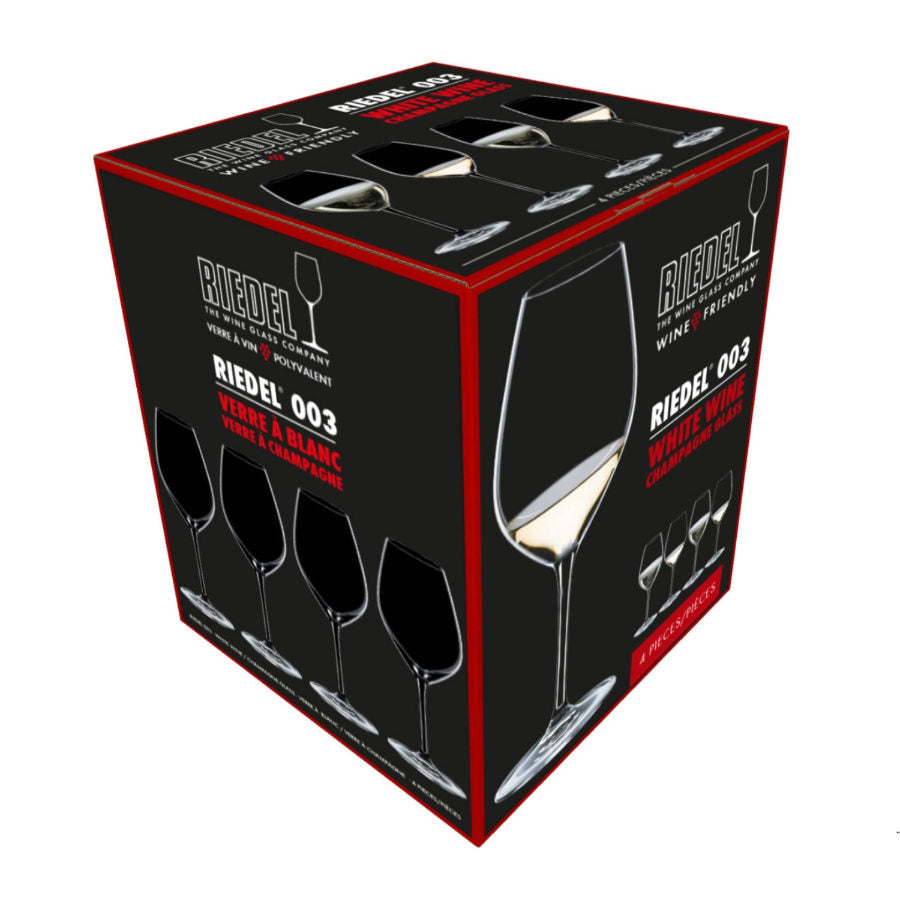 Riedel Wine Friendly White 4 wine glasses