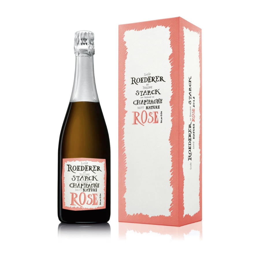 Louis Roederer Brut Nature 2015 Rosé - Philippe Starck Edition - in gift box