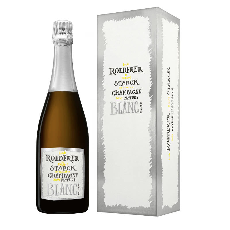 Louis Roederer Brut Nature 2015 Blanc - Philippe Starck Edition - i gaveæske