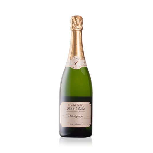 Jean Velut “TEMOIGNAGE” Blanc de Blanc Extra Brut 2013 | Vintage Champagne