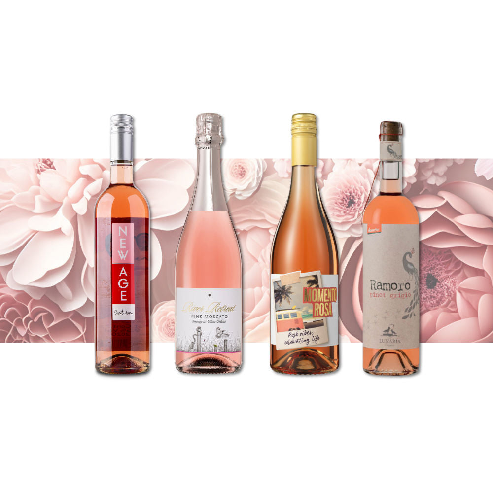 Rosé Vinpakke - Spar stort på 4 flasker god rosé