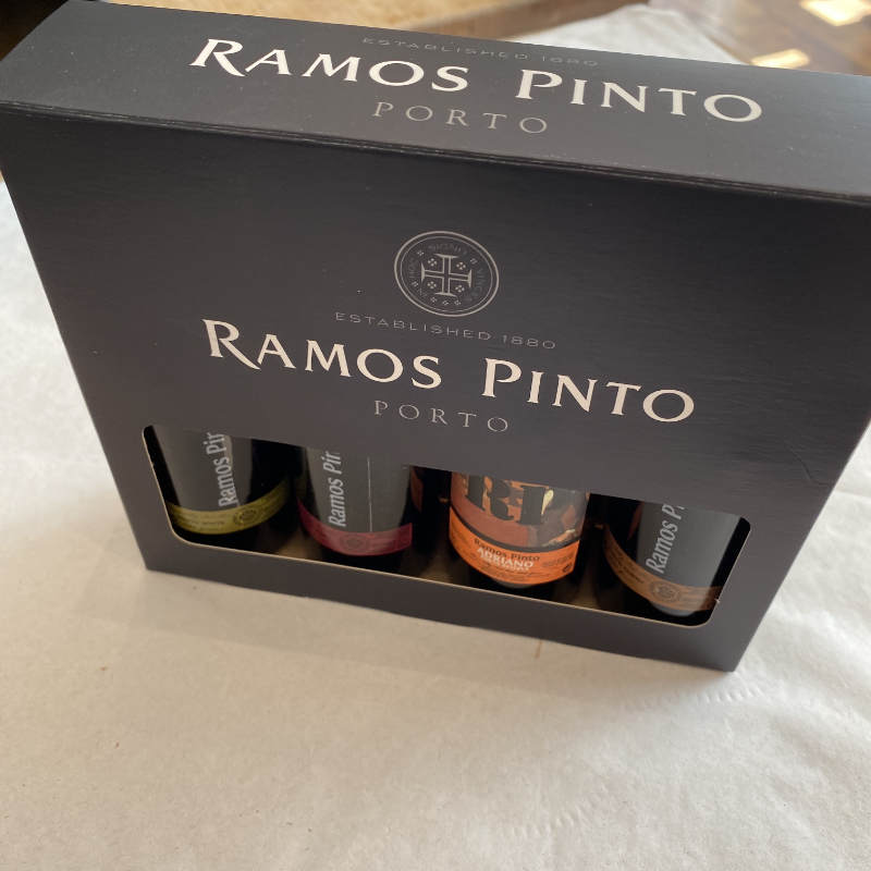 Ramos Pinto Gaveæske med 4 portvine