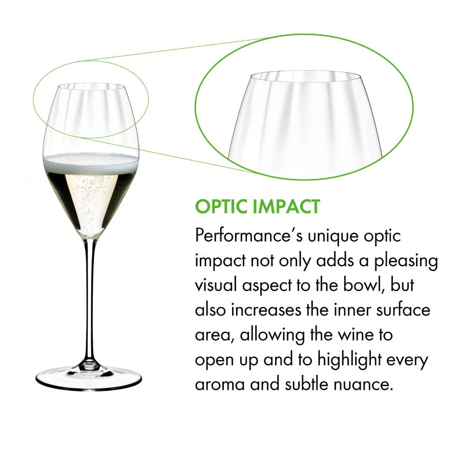 Riedel Performance 2 stk Champagne vinglas