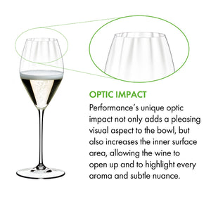 Riedel Performance 2 stk Champagne vinglas