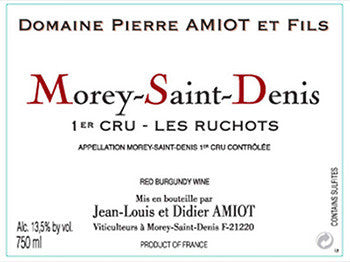 Domaine Pierrre Amiot & Fils - Les Ruchots - 1. Cru Morey-Saint-Denis 2013 - Bourgogne-TastingClub