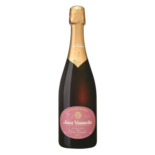 Jean Vesselle Rosé Demi Sec Cuvée Friandise Champagne 75 cl-TastingClub
